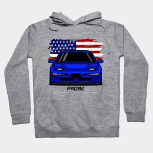 Front Probe Blue Hoodie